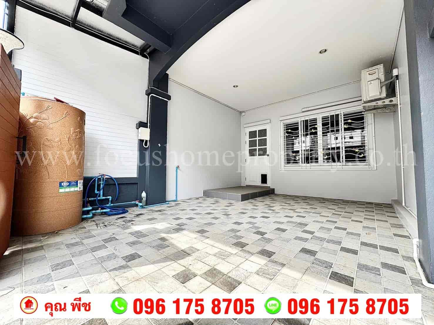 ขาย ทาวน์เฮ้าส์ รีโนเวท หมู่บ้านศิริวรรณ-ชวนชม 